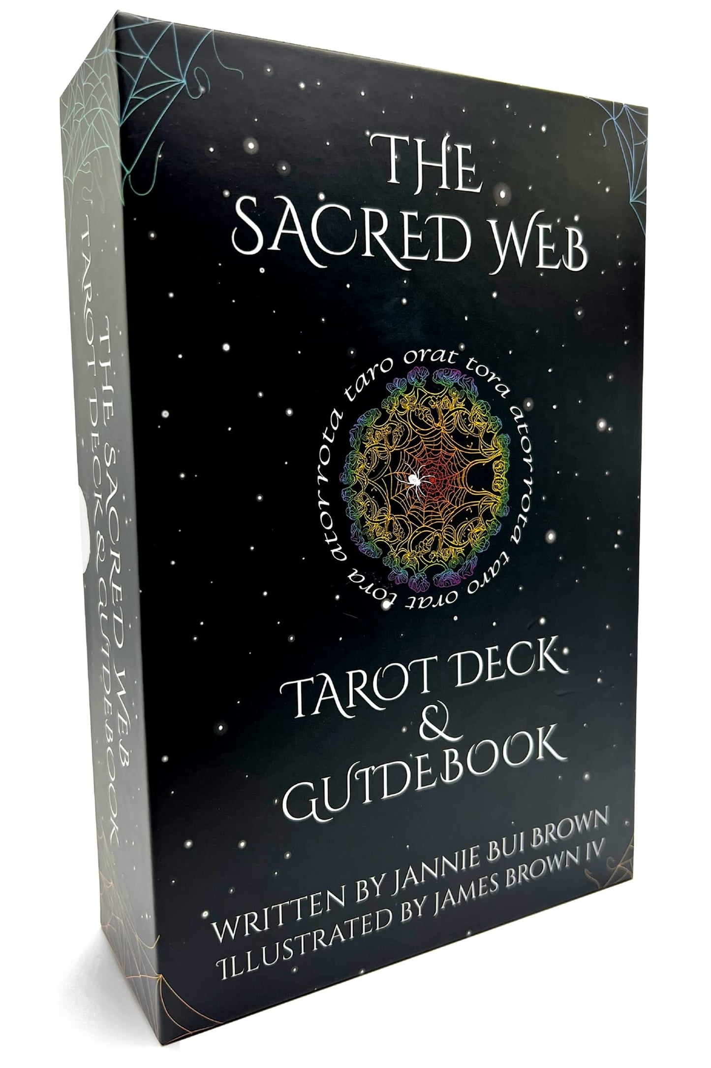 The Sacred Web Tarot Deck & Guidebook by Jannie Bui Brown