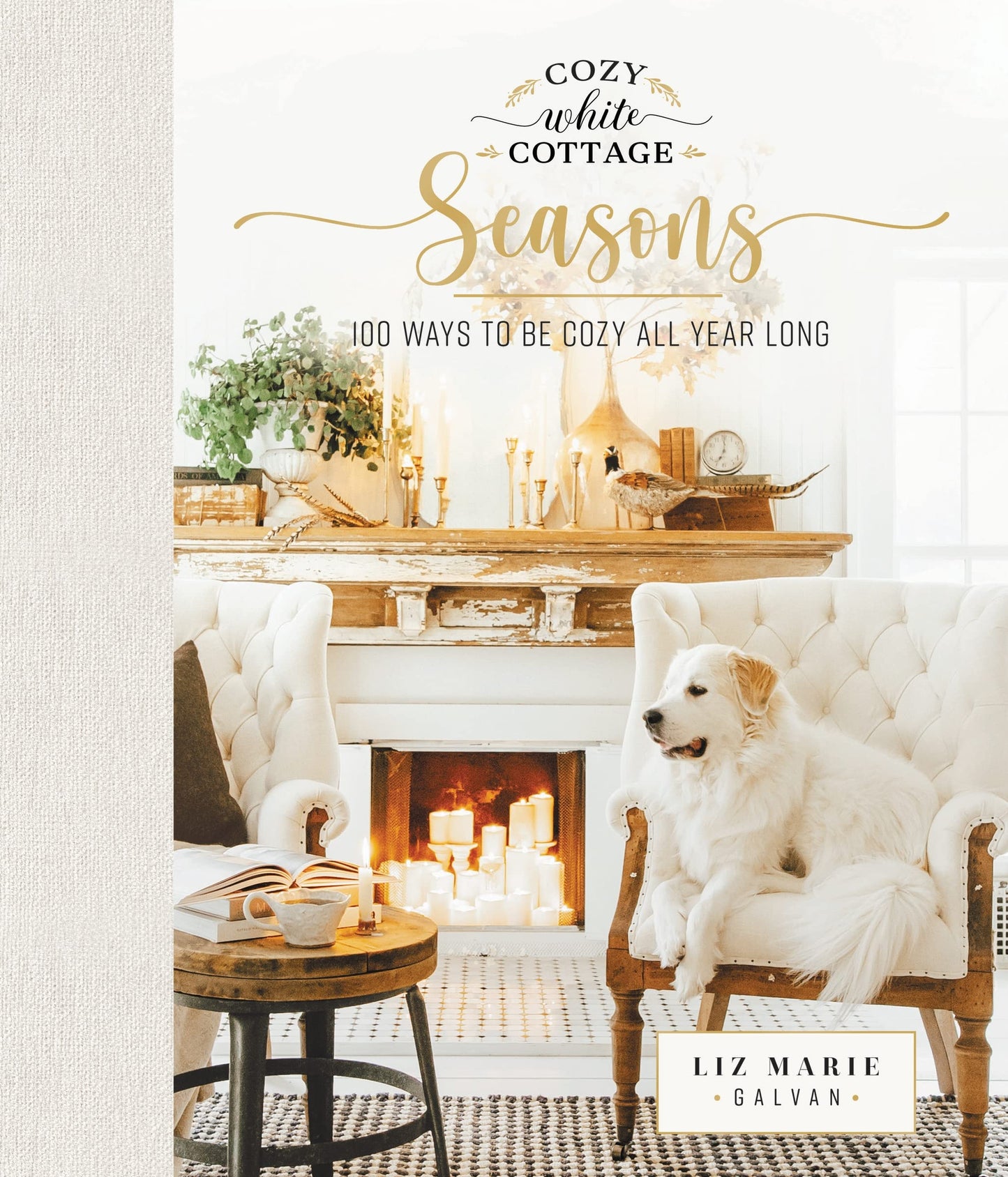 Cozy White Cottage Seasons 100 Ways to Be Cozy All Year Long by Liz Marie Galvan