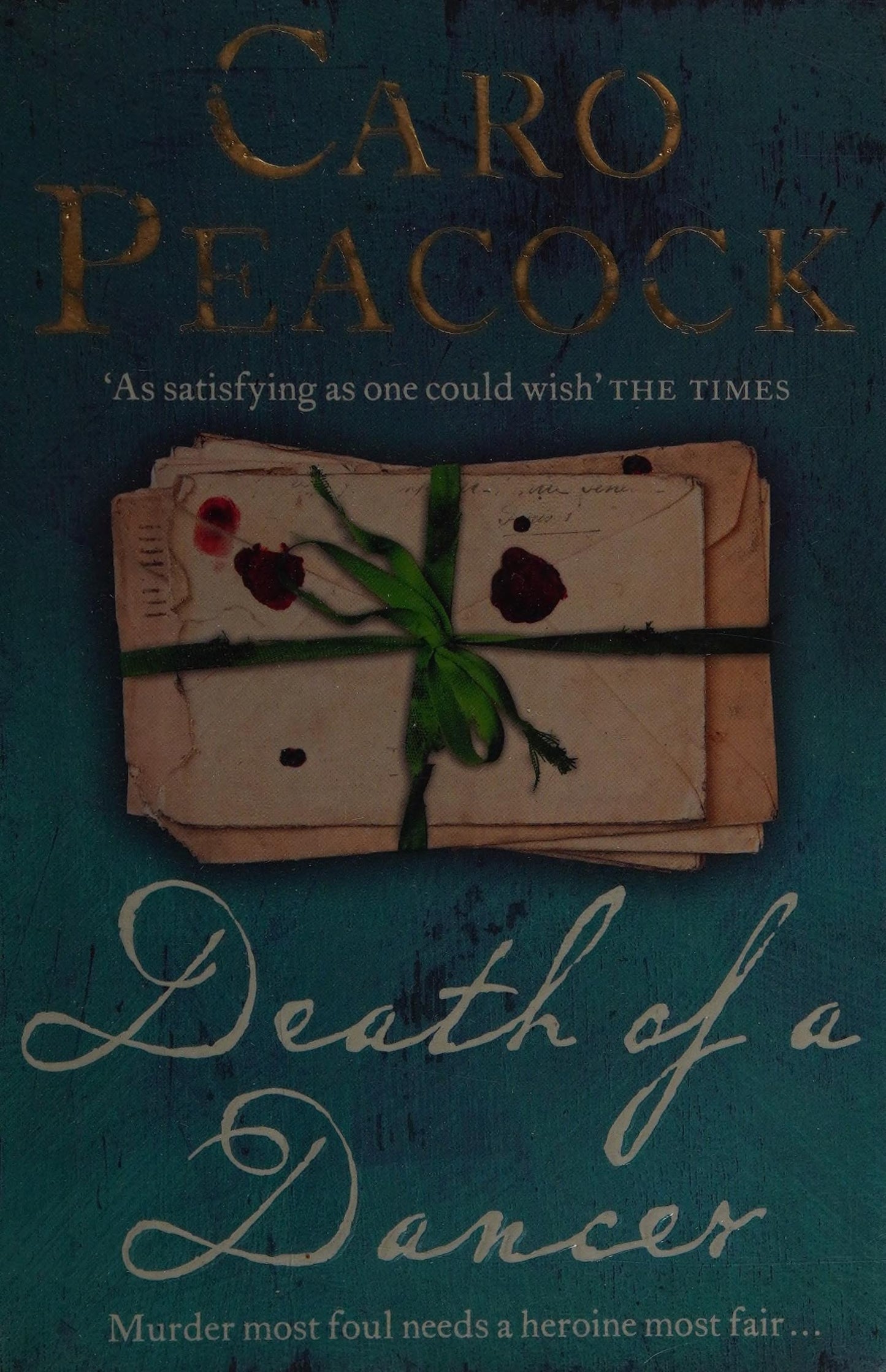 Death of a Dancer by Caro Peacock - USED