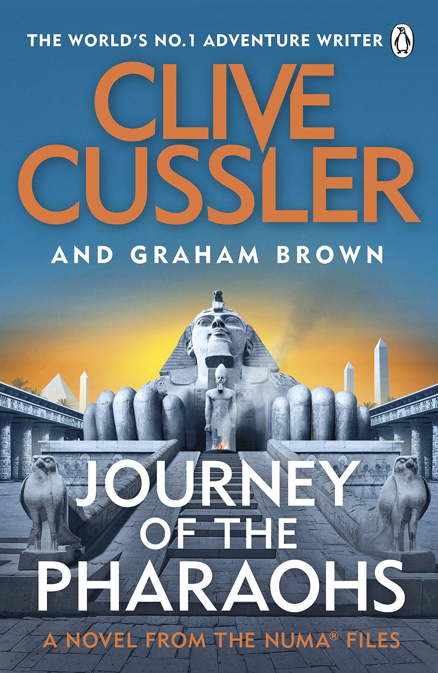 Journey of the Pharaohs Numa Files #17 by Clive Cussler,Graham Brown - USED
