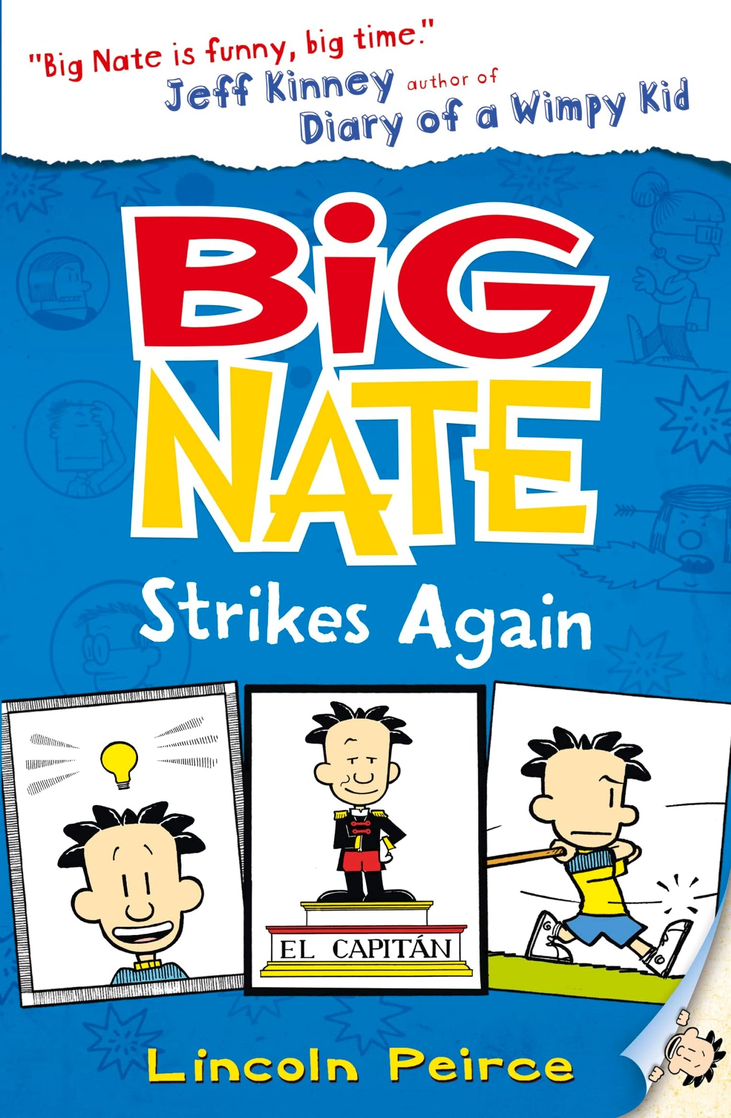 Big Nate Strikes Again by Lincoln Peirce - USED-USED-The Book Connection-HarperCollins Publishers