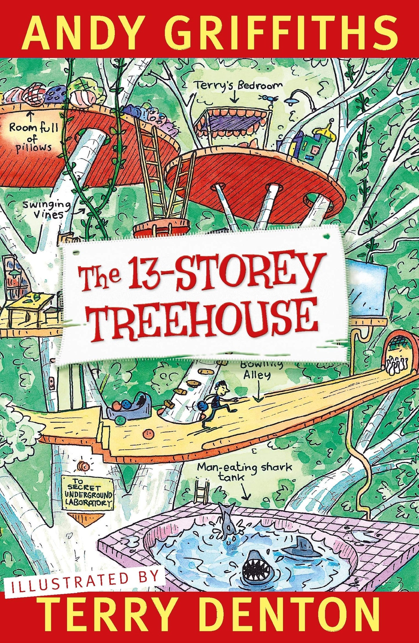 The 13-storey Treehouse by Andy Griffiths - USED