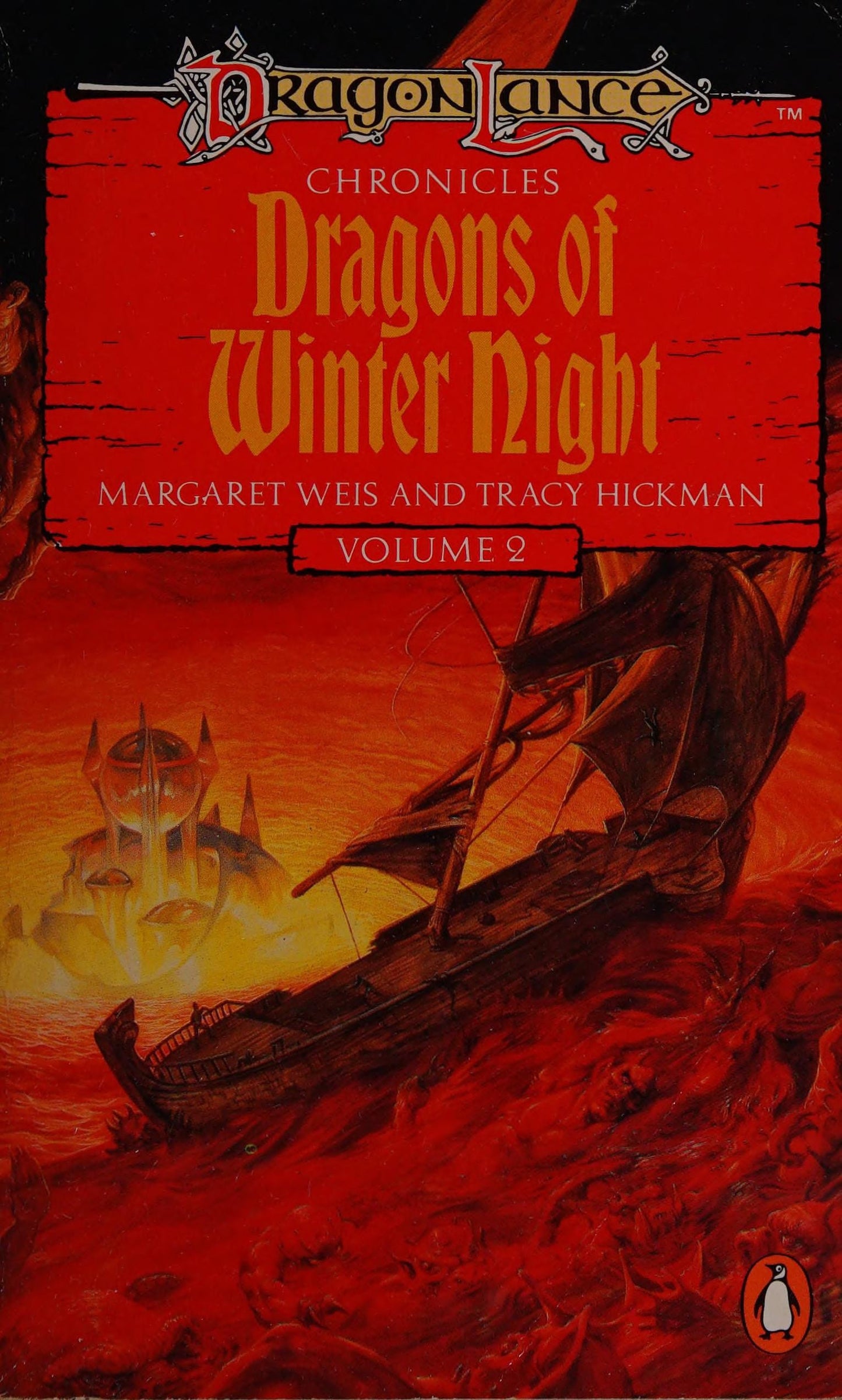 Dragons of Winter Night by Margaret Weis,Tracy Hickman,Michael Williams - USED