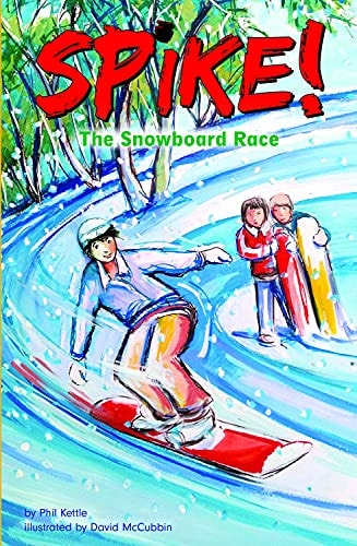 The Snowboard Race by Phil Kettle
