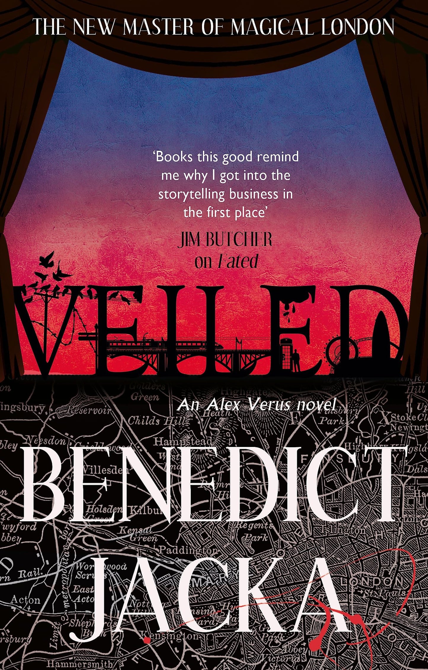 Veiled An Alex Verus Novel from the New Master of Magical London by Benedict Jacka