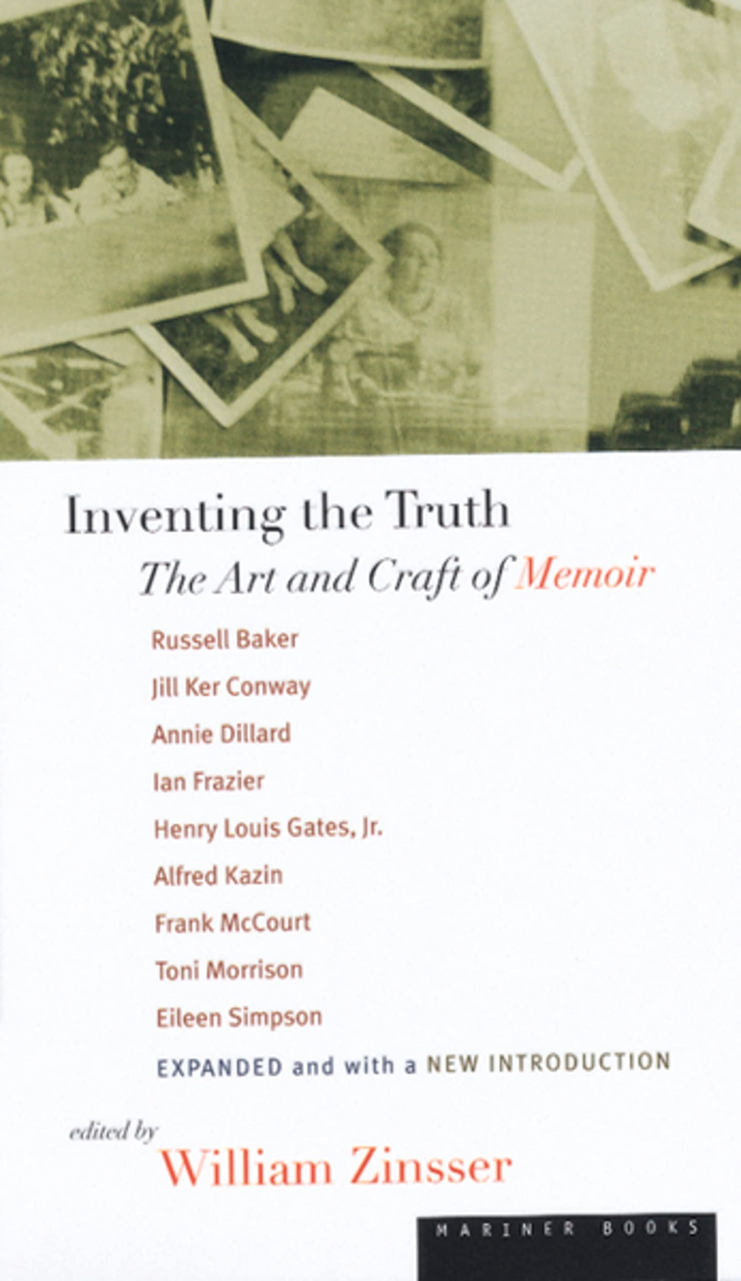 Inventing the Truth The Art and Craft of Memoir by Russell Baker - USED