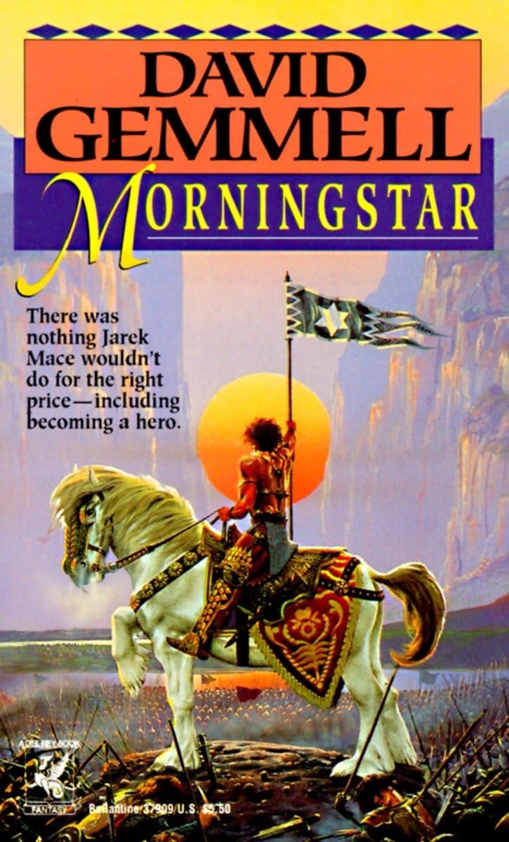 Morningstar A Novel by David Gemmell - USED