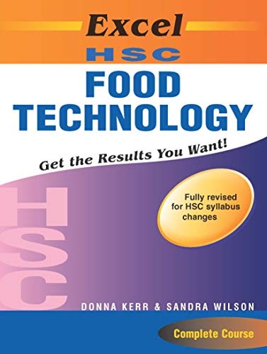 Excel HSC Food Technology by Donna Kerr,Sandra Wilson