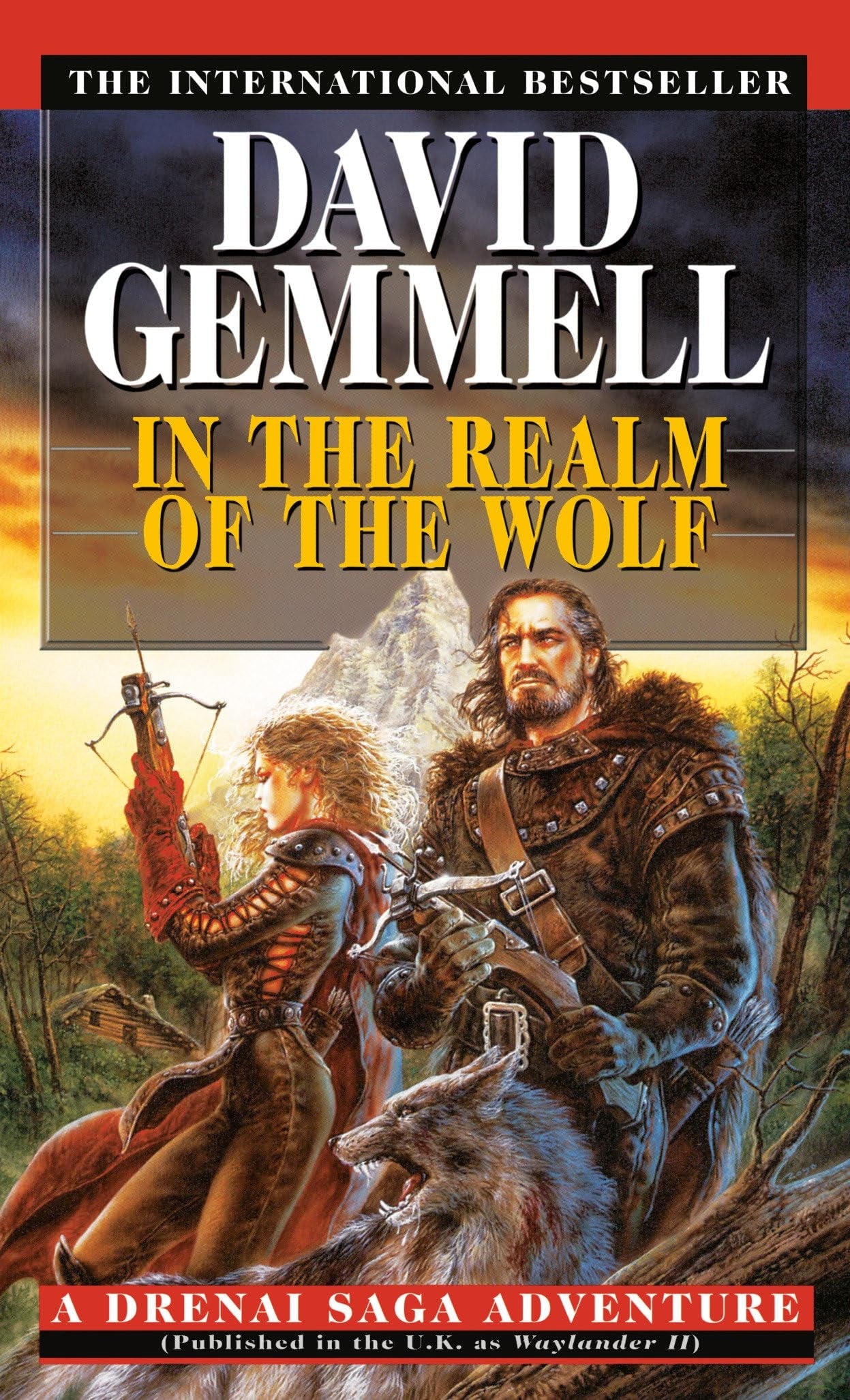 In the Realm of the Wolf by David Gemmell - USED