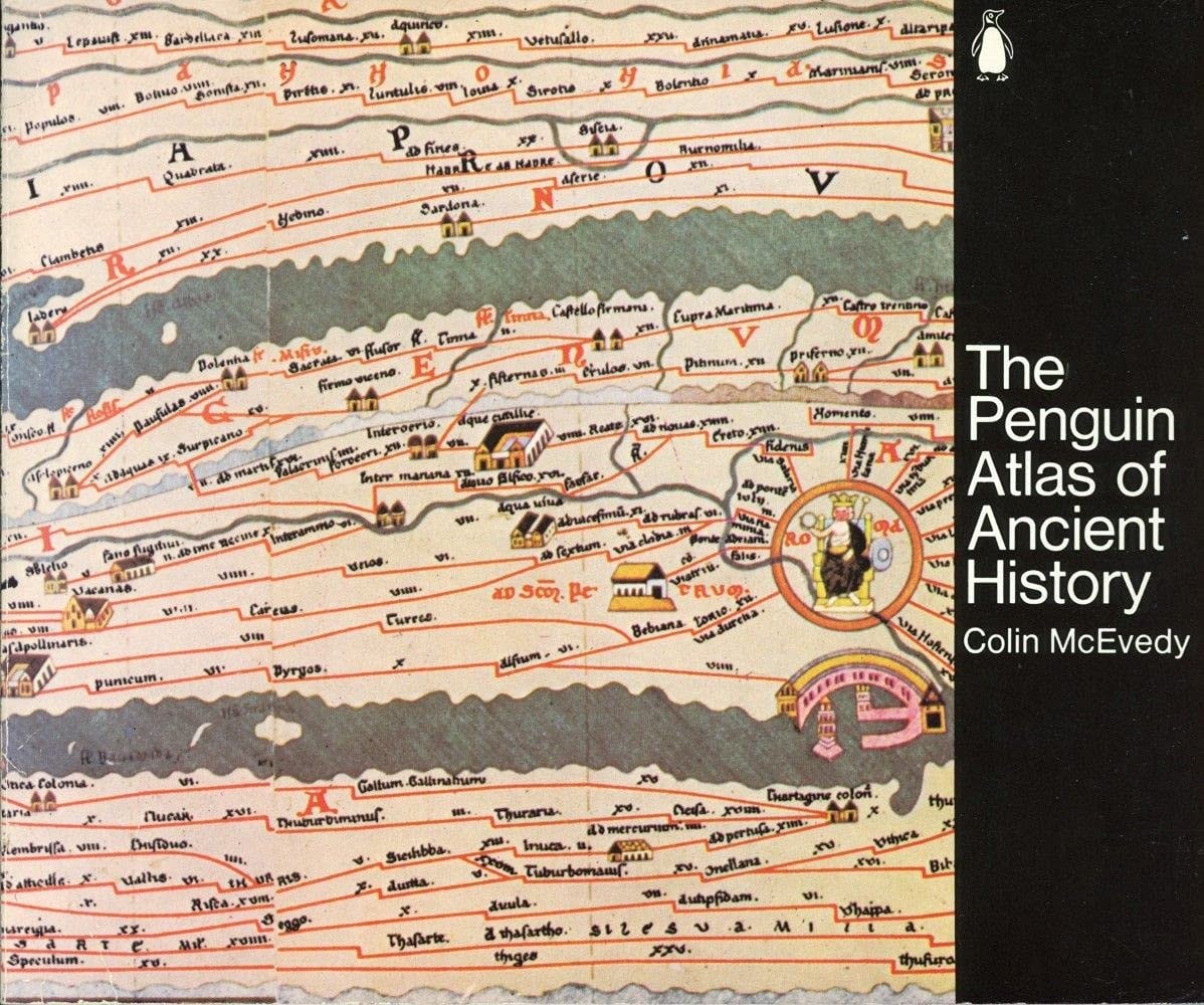 The Penguin Atlas of Ancient History by Colin McEvedy - USED