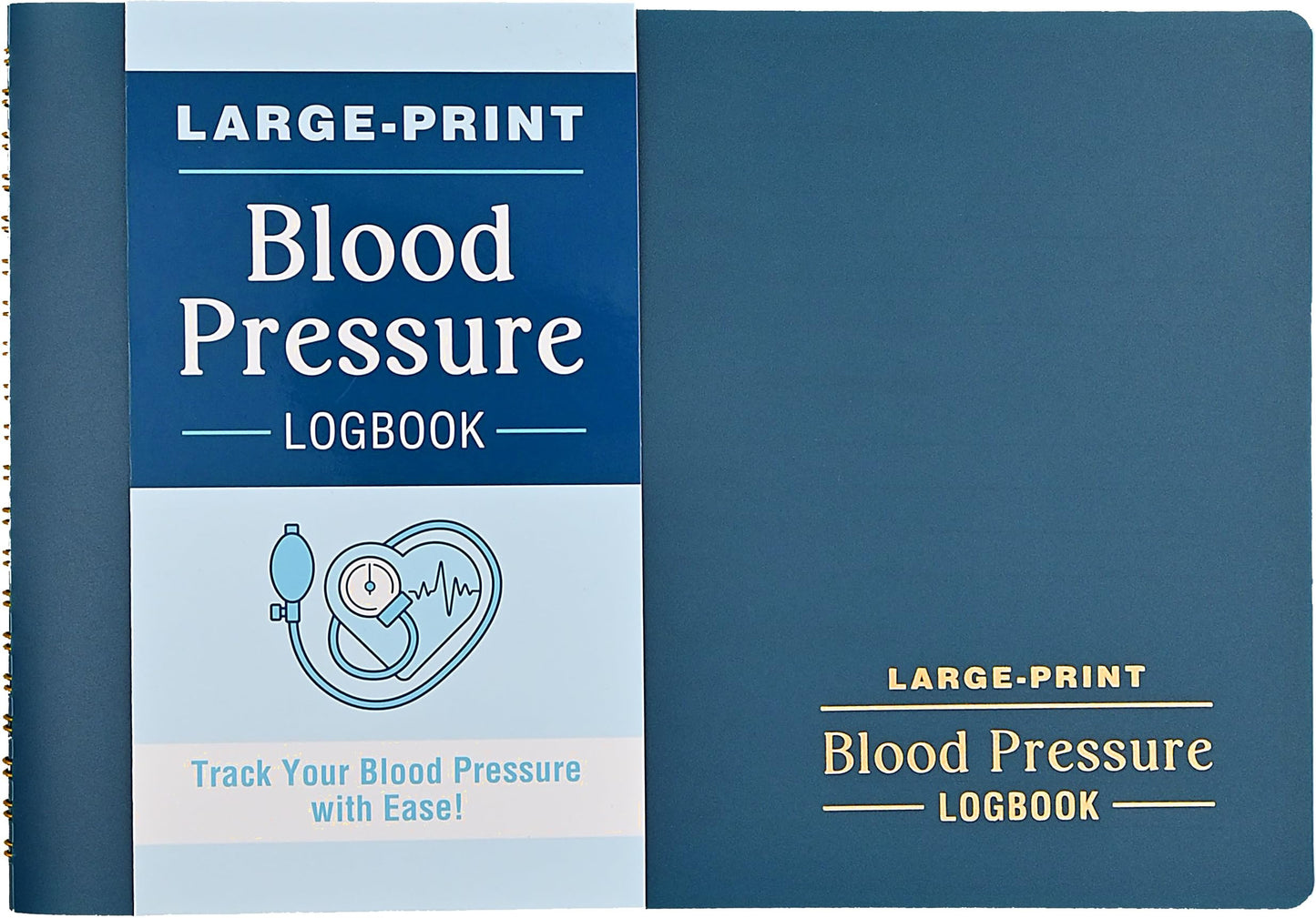 Blood Pressure Logbook (Large Print for Easy Record Keeping) by Peter Pauper Press
