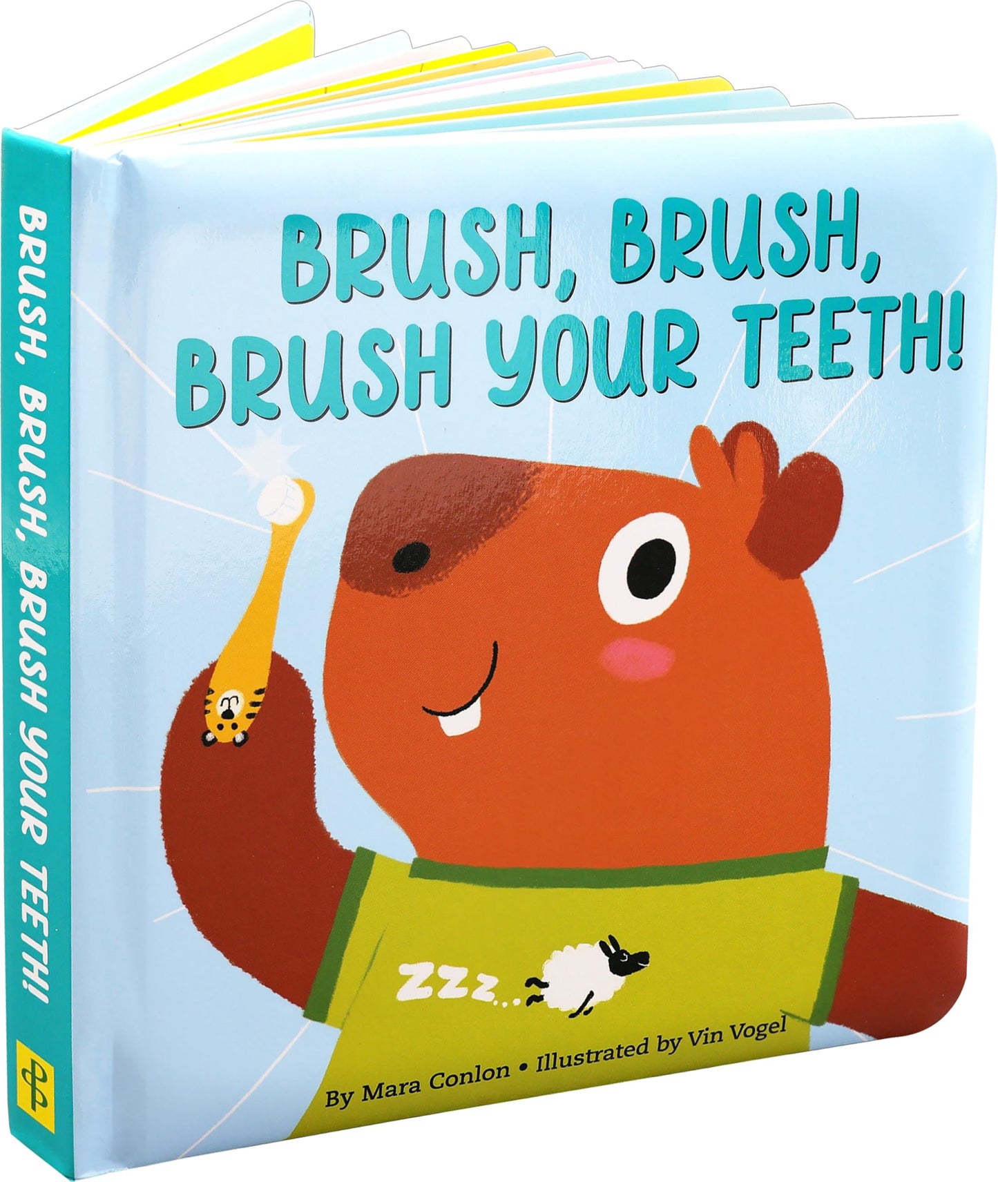 Brush, Brush, Brush Your Teeth Board Book by Mara Conlon