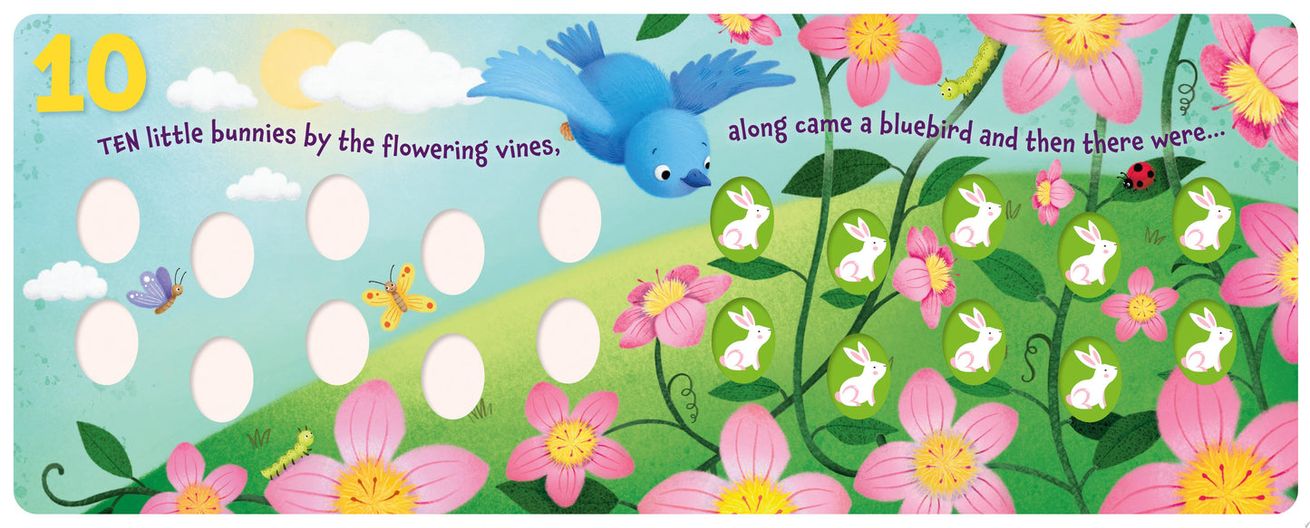 Ten Little Bunnies A Magical Counting Storybook by Amanda Sobotka