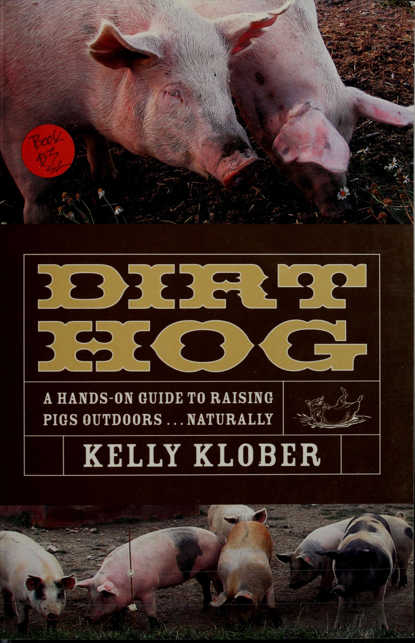 Dirt Hog A Hands-on Guide to Raising Pigs Outdoors... . Naturally by Kelly Klober - USED
