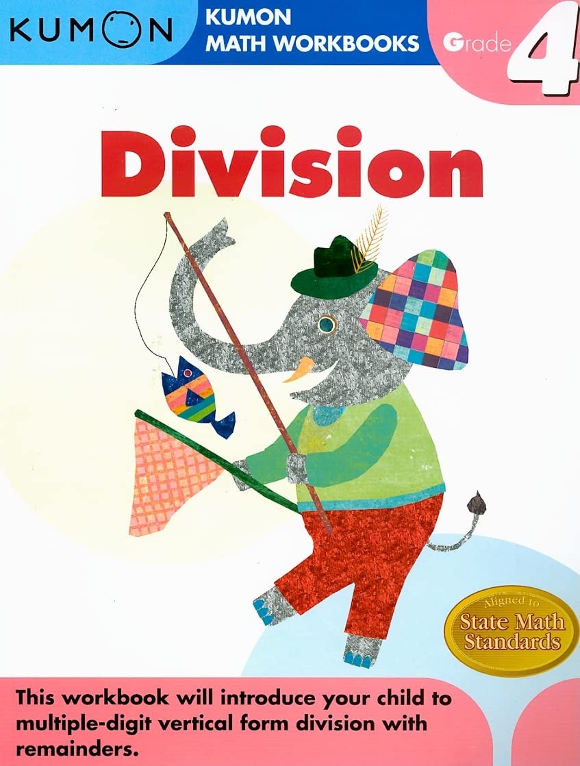 Kumon Grade 4 Division by Kumon Publishing