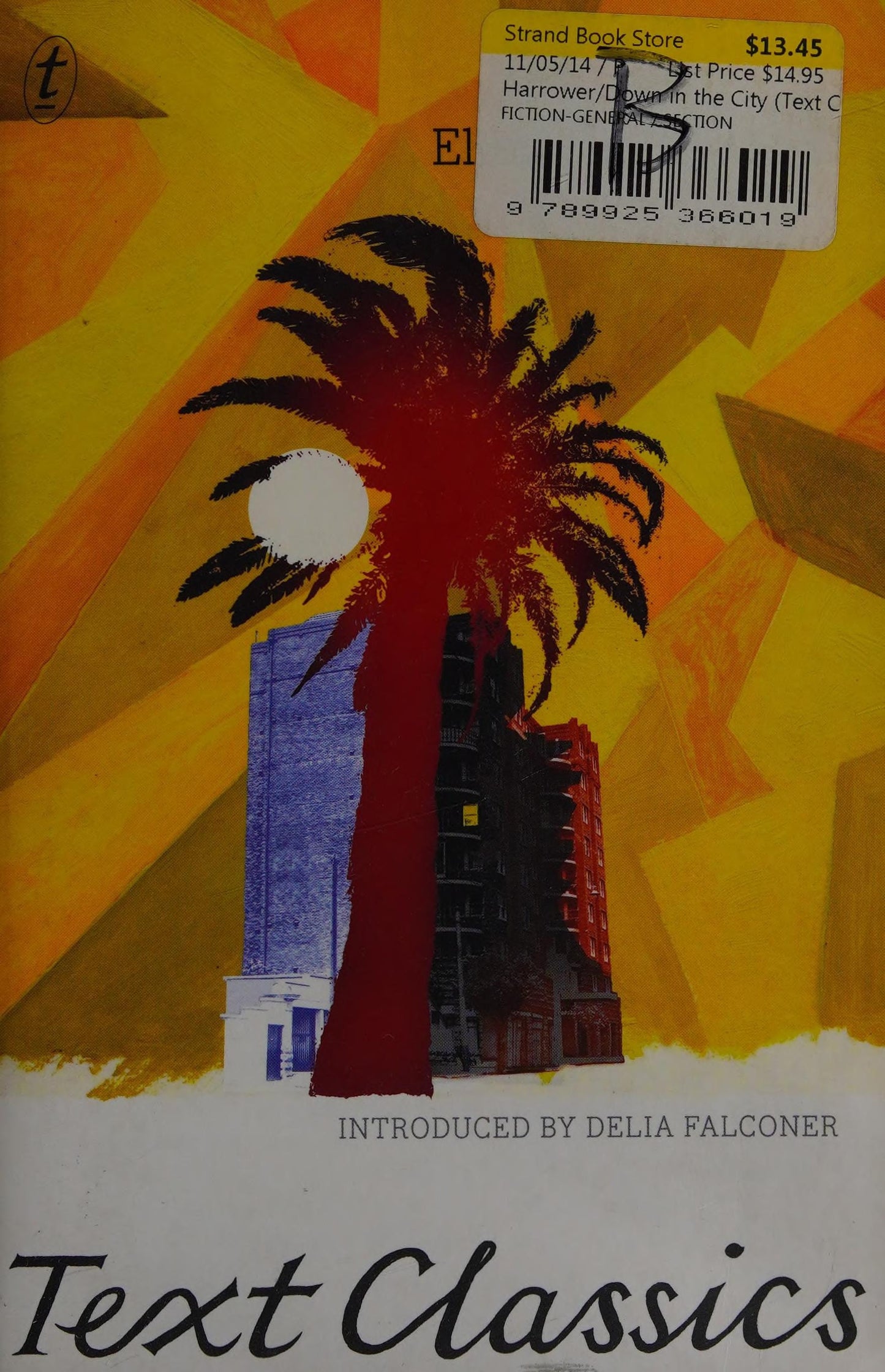 Down in the City Text Classics by Elizabeth Harrower - USED