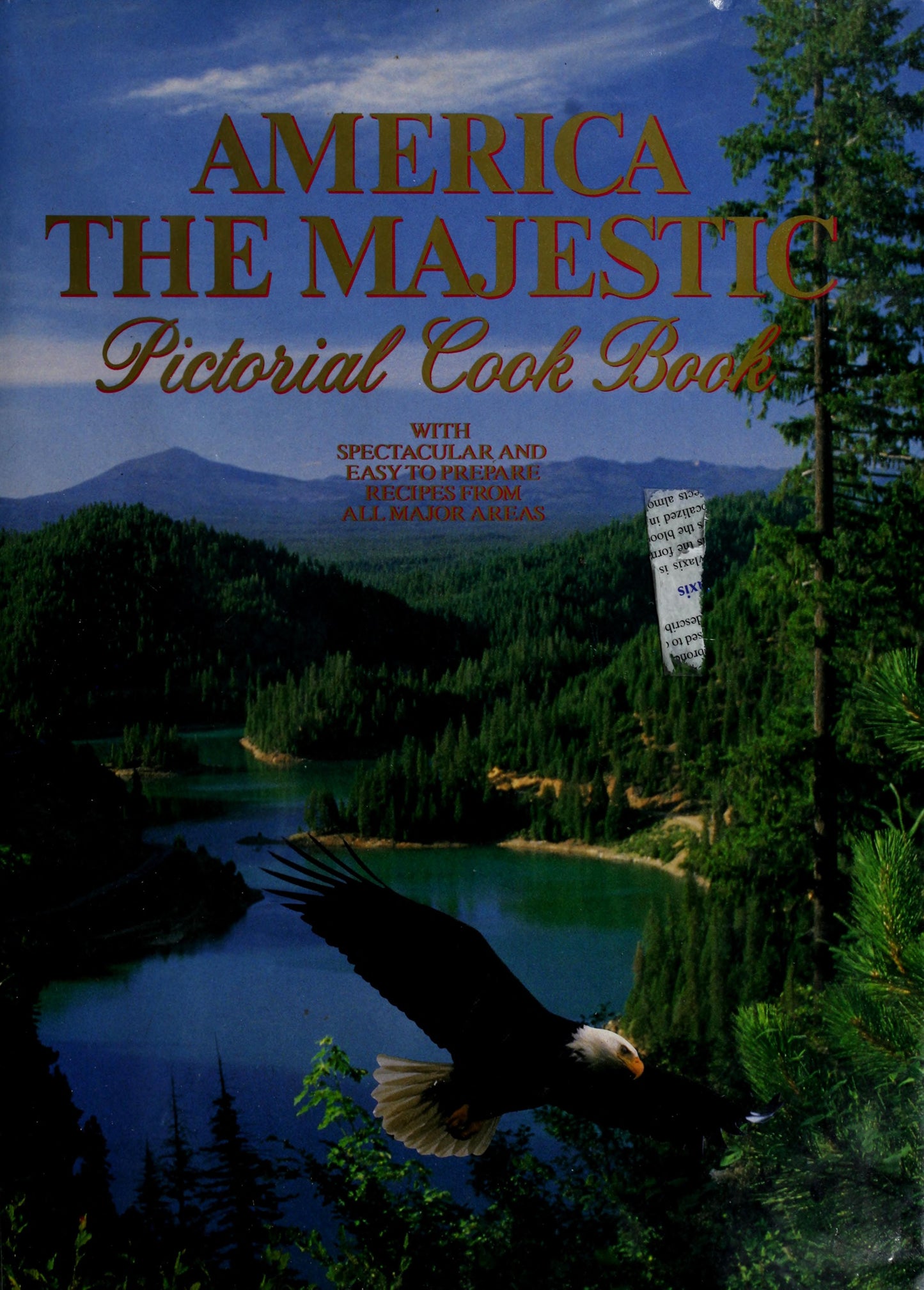 America the Majestic Pictorial Cookbook by John Tarpstra - USED