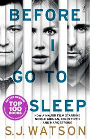 Before I Go to Sleep Film Tie-in - Second Hand Copy - USED