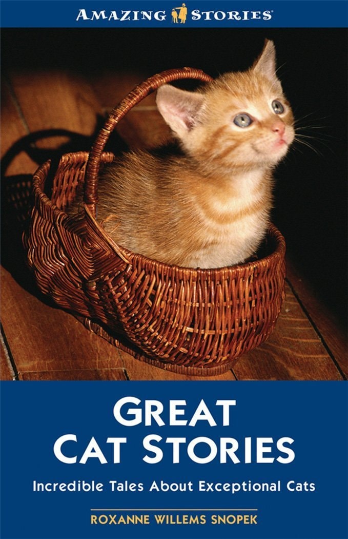 Great Cat Stories Incredible Tales about Exceptional Cats by Roxanne Willems Snopek - USED