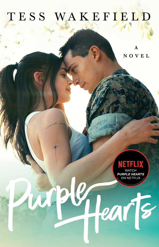 Purple Hearts A Novel by Tess Wakefield - USED