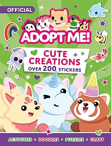 Adopt Me! Cute Creations Sticker Book by Uplift Games