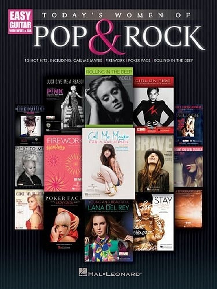 Today's Women of Pop and Rock by Hal Leonard Corp. - USED