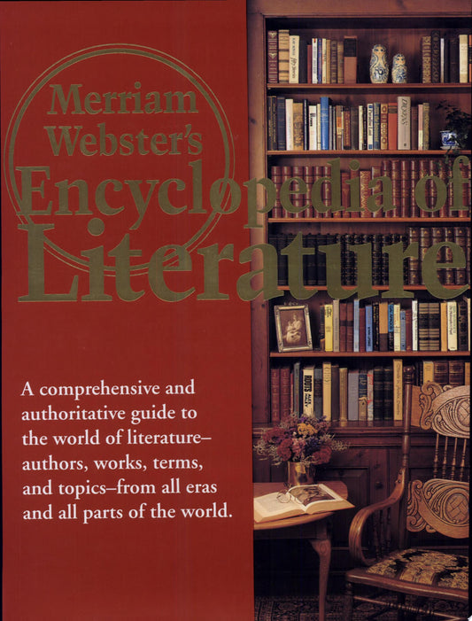 Merriam-Webster's Encyclopedia of Literature by Merriam-Webster, Inc - USED