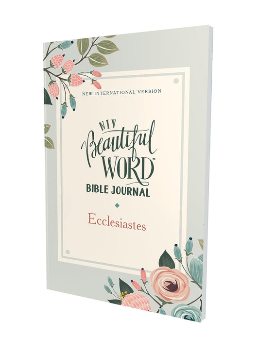 NIV Beautiful Word Bible Journal Comfort Print [Ecclesiastes] by Zondervan Zondervan