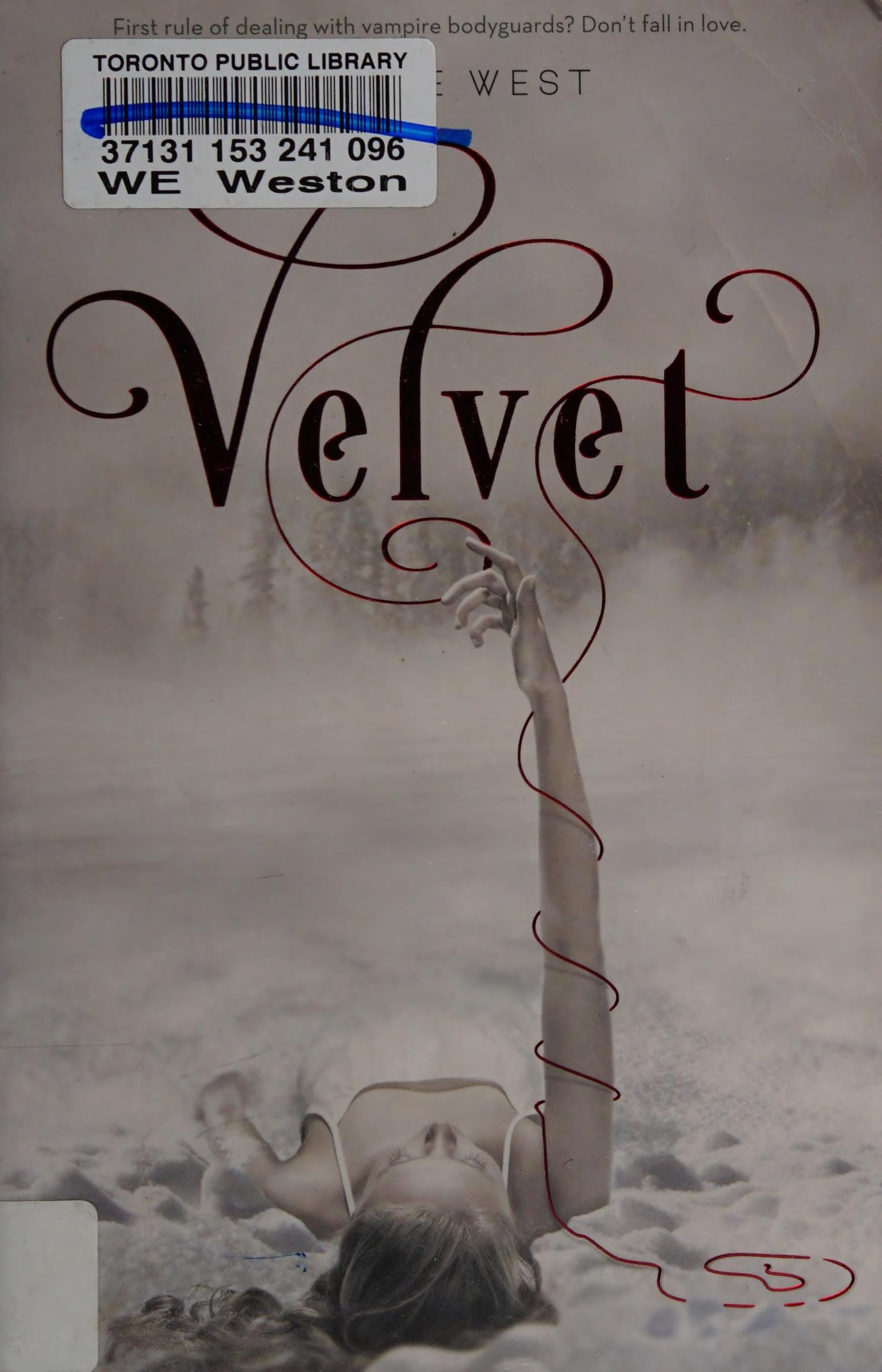 Velvet by Temple West - USED Macmillan