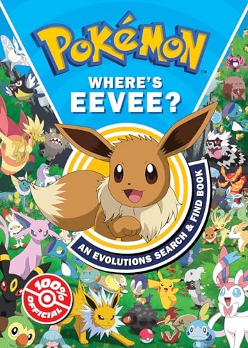 Pokemon Where's Eevee? an Evolutions Search and Find Book by Pokemon - USED