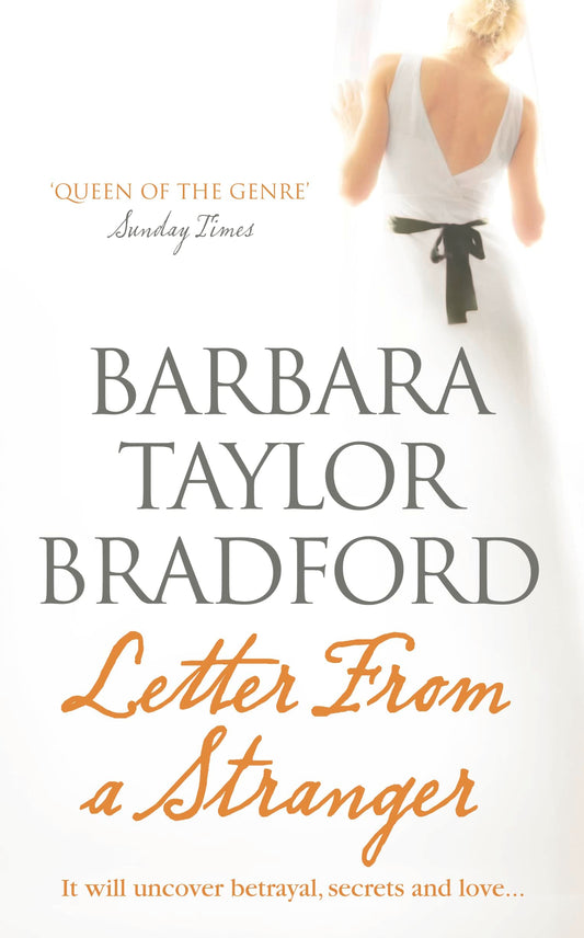 Letter from a Stranger by Barbara Taylor Bradford - USED Harper