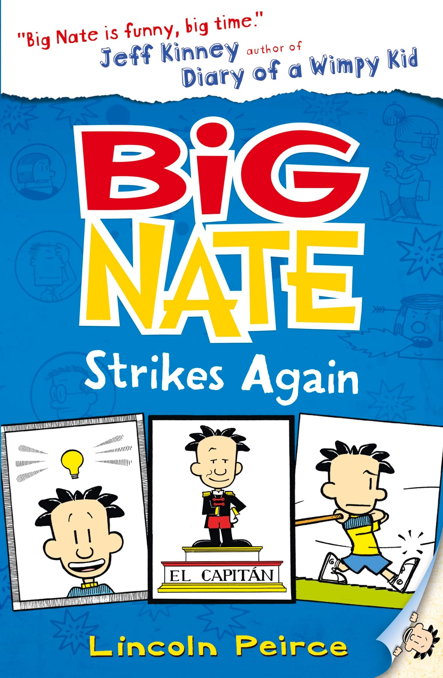 Big Nate Strikes Again by Lincoln Peirce - USED-USED-The Book Connection-HarperCollins Publishers