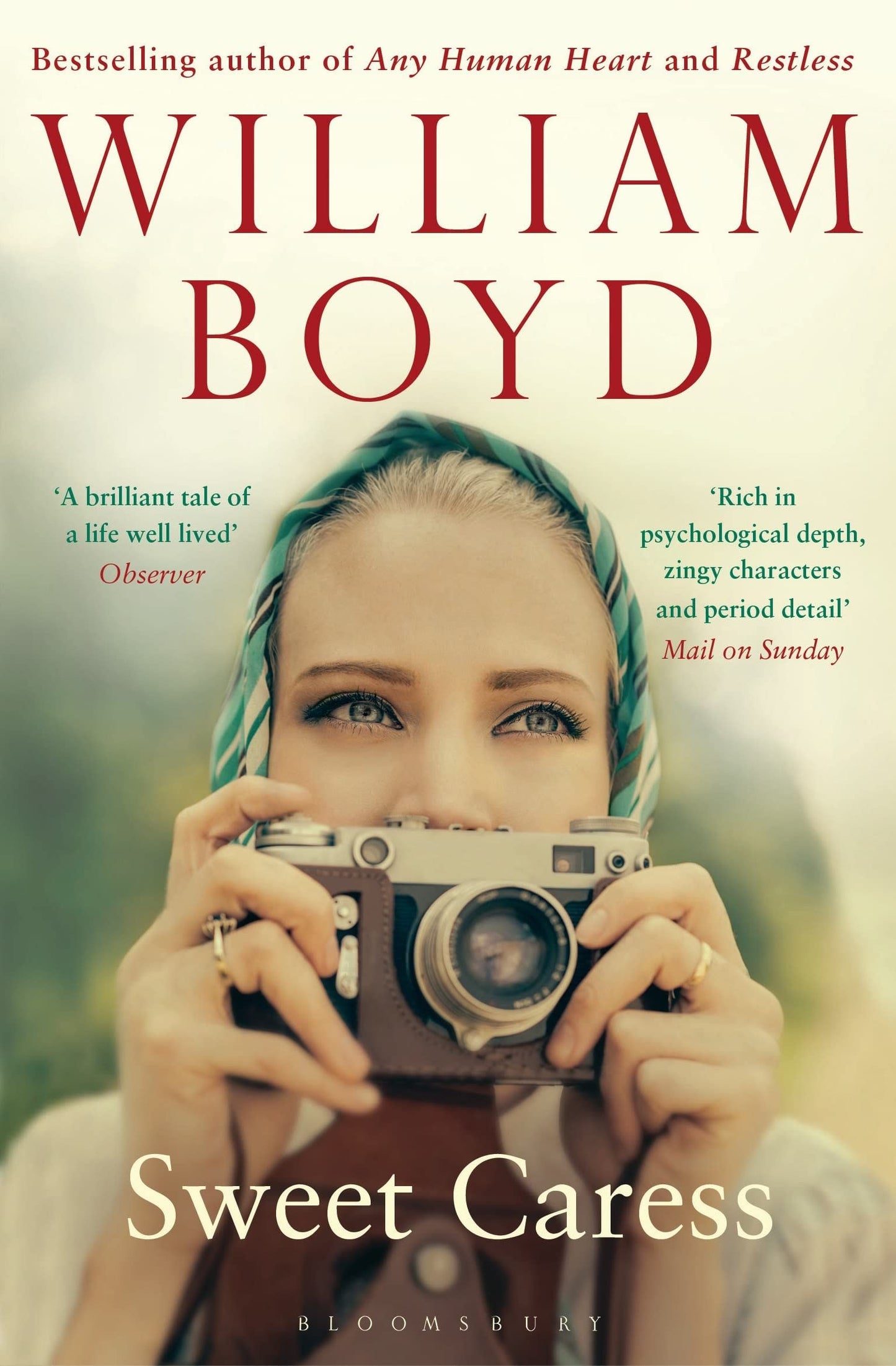 Sweet Caress The Many Lives of Amory Clay by William Boyd - USED