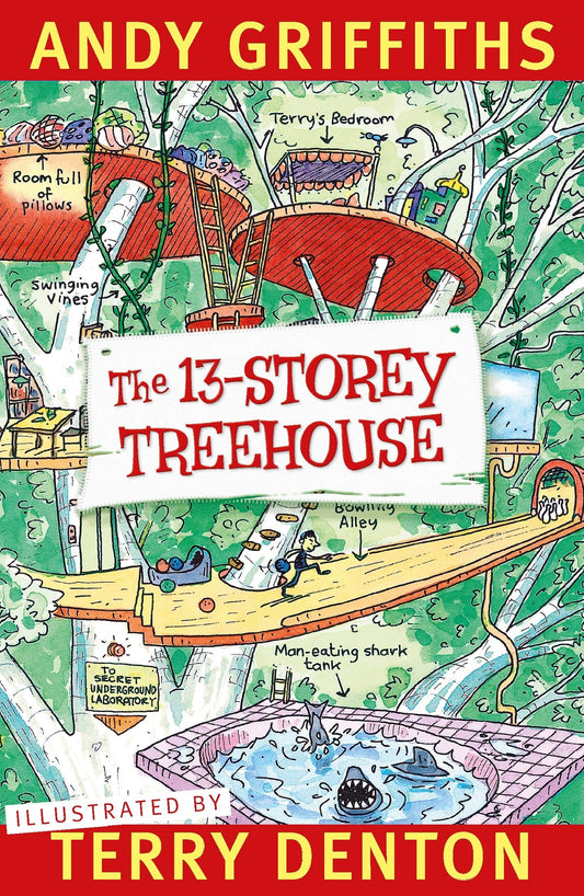 The 13-storey Treehouse by Andy Griffiths - USED