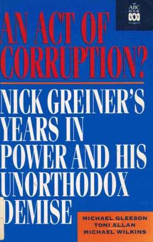 An Act of Corruption? by Michael Gleeson