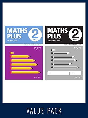 Maths Plus NSW Syllabus Student and Assessment Book 2 Value Pack, 2020 by Harry O'Brien,Greg Purcell