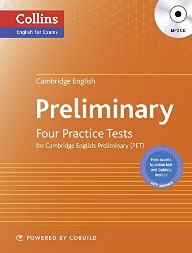 Four Practice Tests for Cambridge English Preliminary (PET) by Peter Travis-NEW-The Book Connection-HarperCollins Publishers Limited