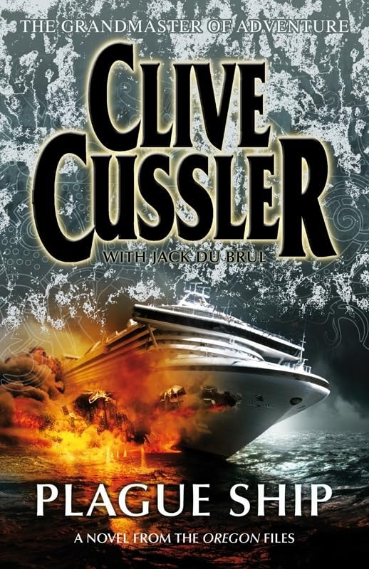 Plague Ship A Novel from the Oregon Files by Clive Cussler,Jack Du Brul - USED