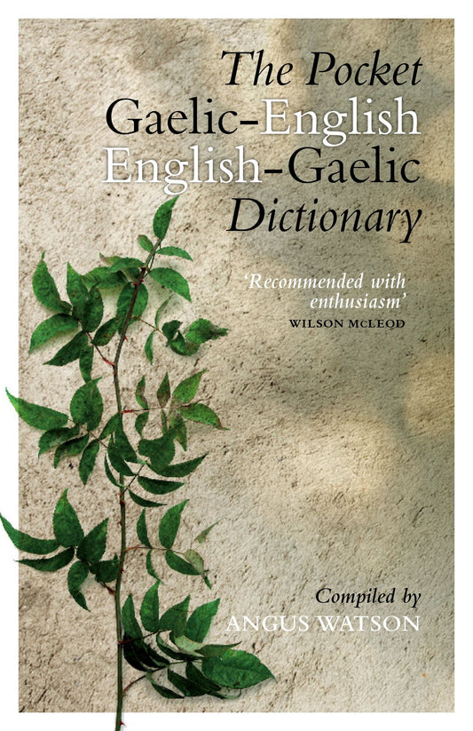 The Pocket Gaelic-English English-Gaelic Dictionary by Angus Watson - USED