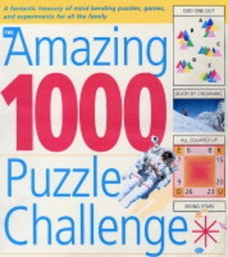 The Amazing 1000 Puzzle Challenge by Robert Allen,Bremner,Gary W. Carter - USED