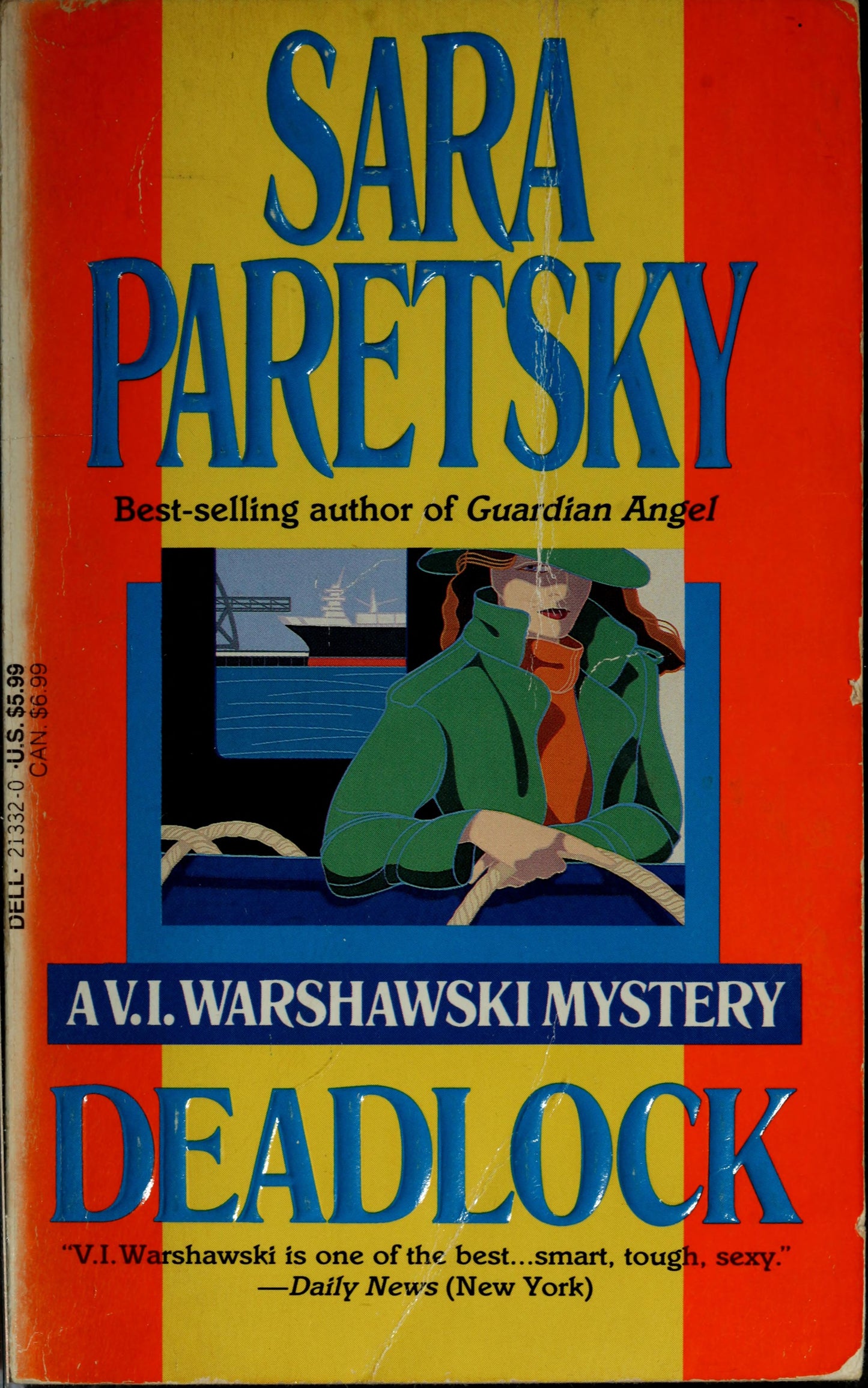 Deadlock A V. I. Warshawski Novel by Sara Paretsky - USED