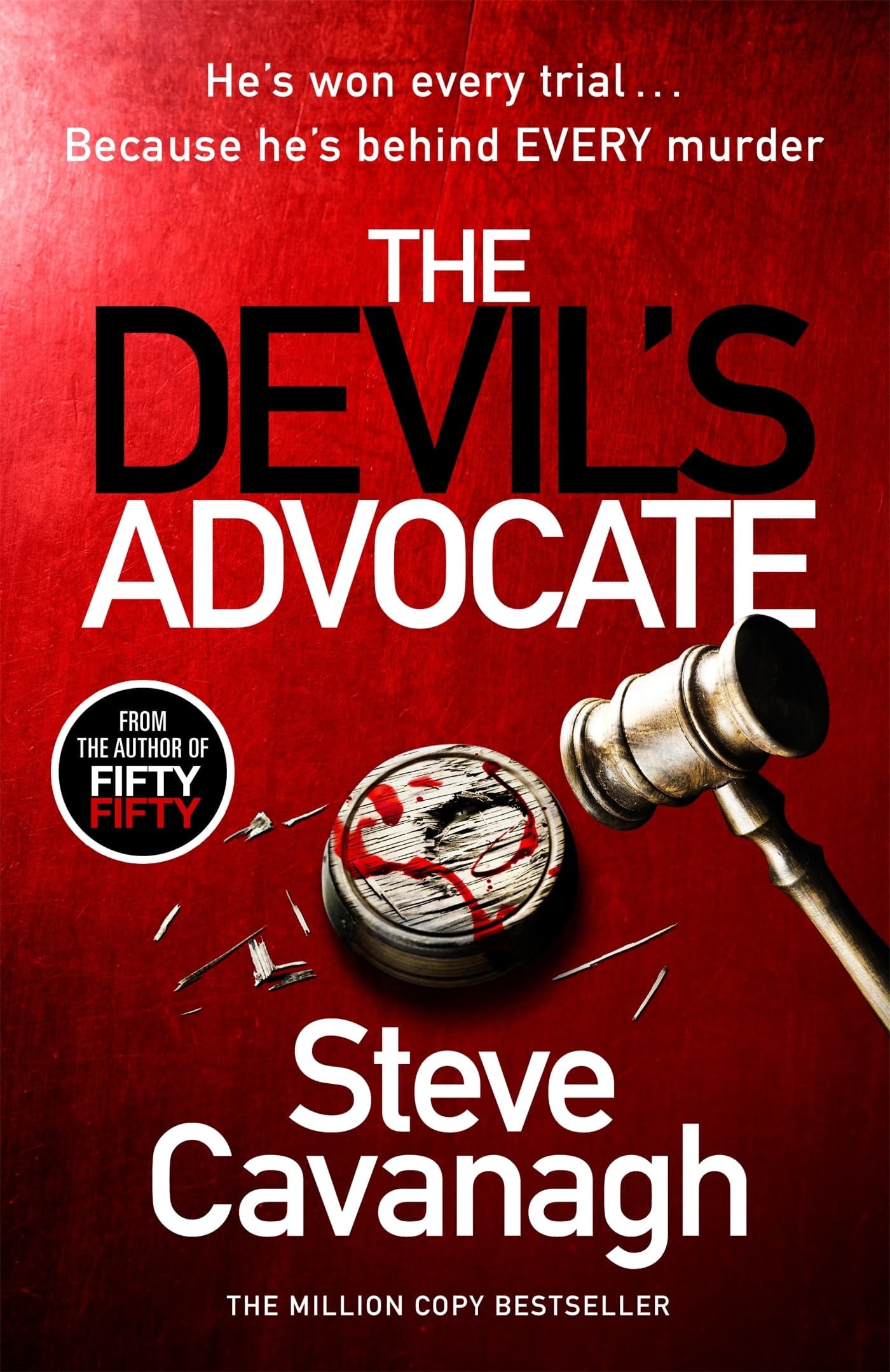 The Devil's Advocate by Steve Cavanagh - USED