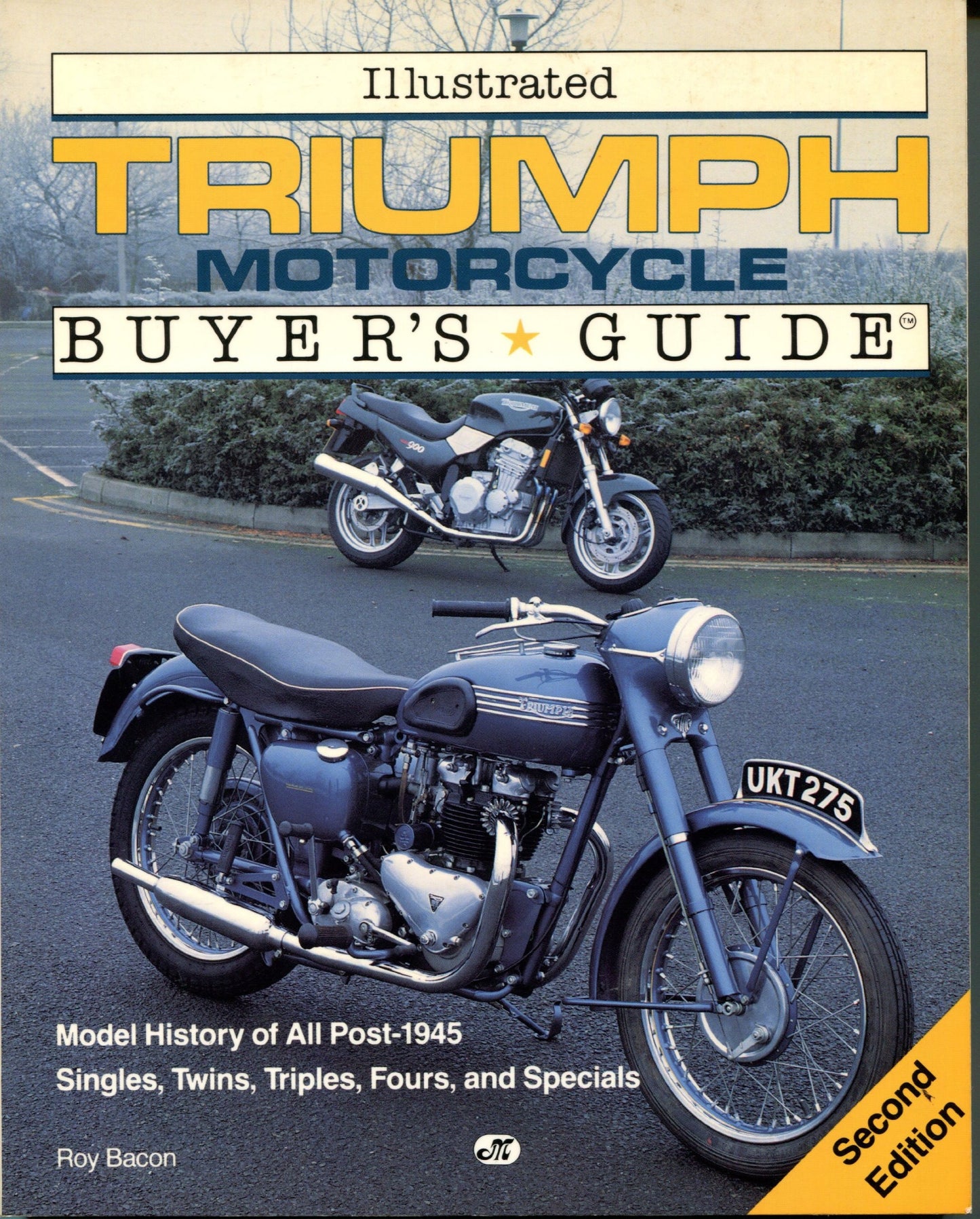 Illustrated Triumph Motorcycle Buyer's Guide by Roy Hunt Bacon - USED