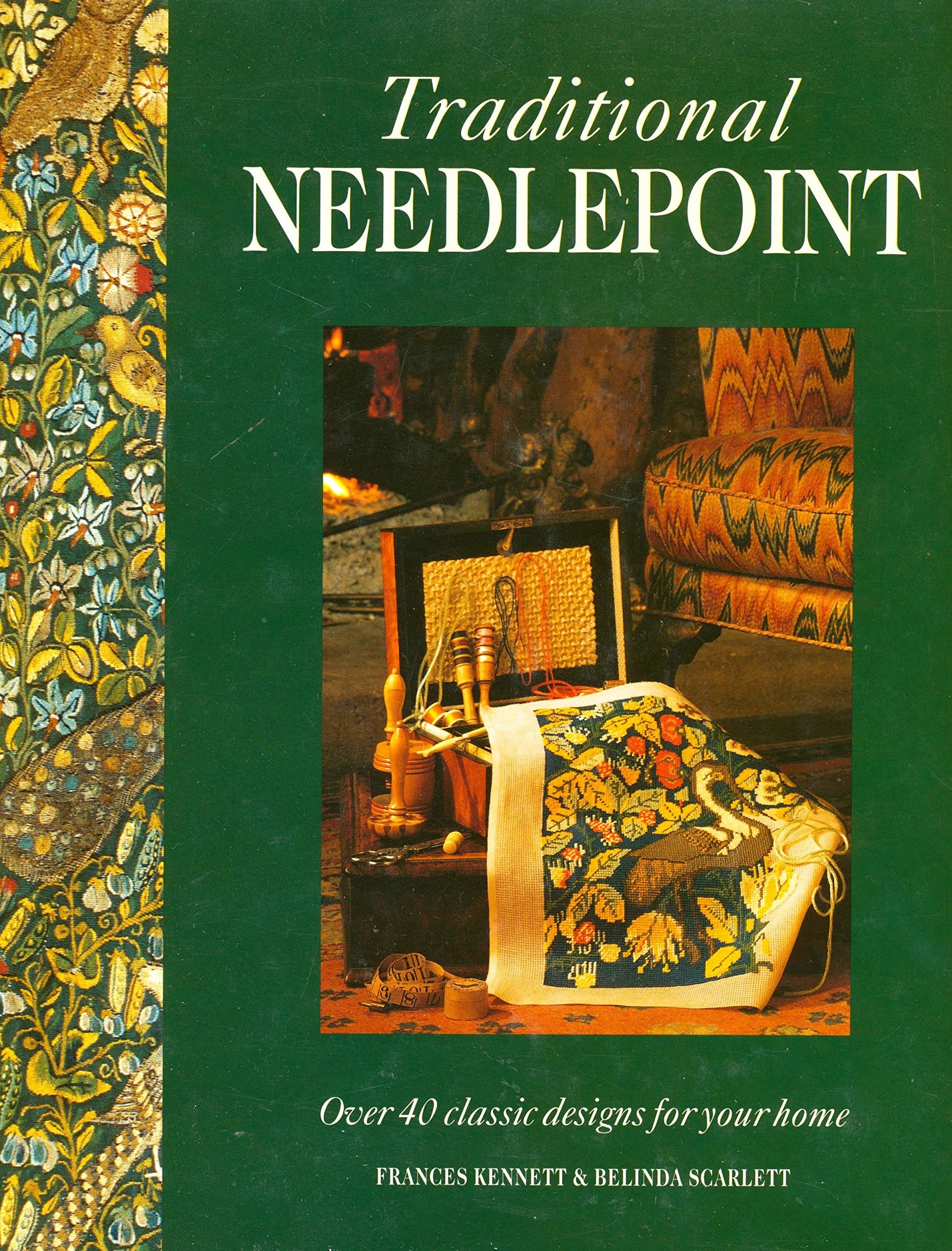 Traditional Needlepoint by Frances Kennett,Belinda Scarlett Shelton Books