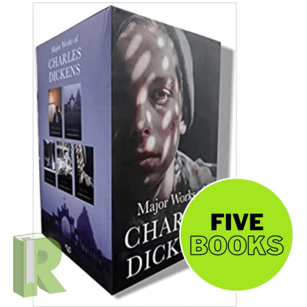 Charles Dickens 5 Books Collection Box Set - Oliver Twist, A Christmas Carol, Hard Times, A Tale of Two Cities, Great Expectations (Major Works of Charles Dickens) by Charles Dickens