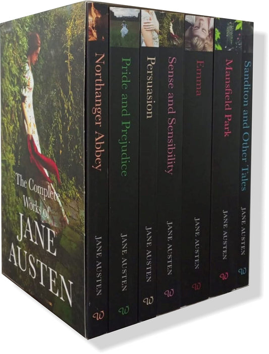 Jane Austen Complete 7 Books Collection Box Set (Mansfield Park, Persuasion, Sense and Sensibility, Pride and Prejudice, Emma, Northanger Abbey, Sanditon and Other Tales) by Jane Austen