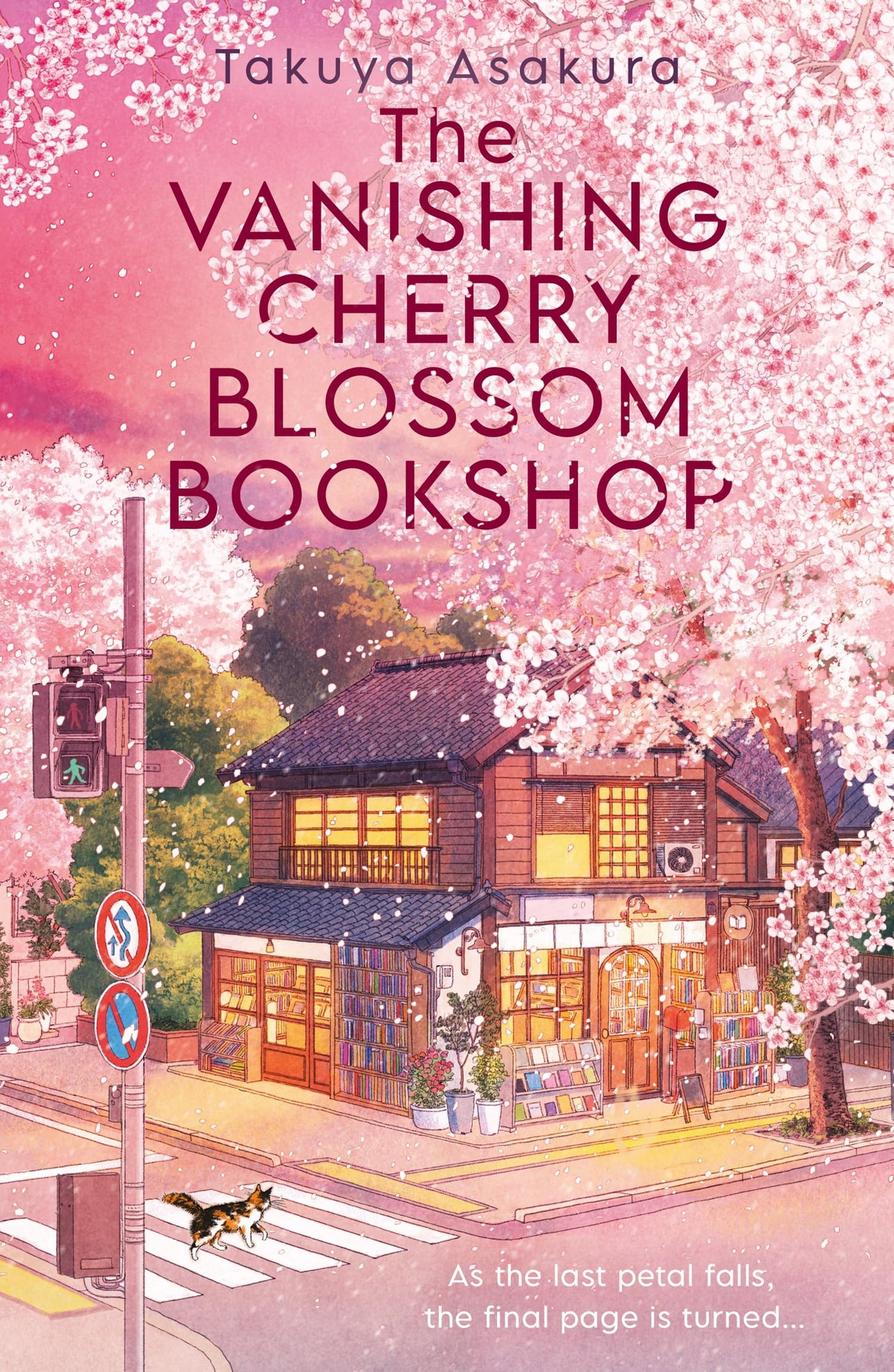 The Vanishing Cherry Blossom Bookshop by Takuya Asakura - USED