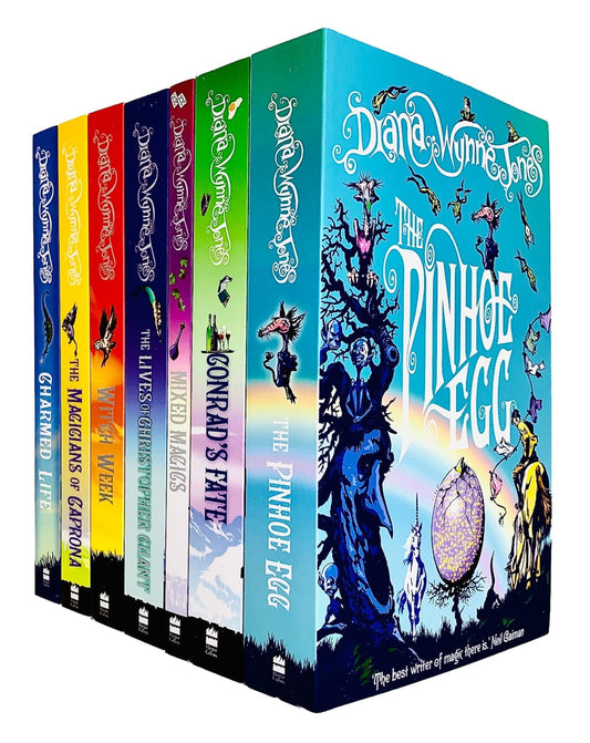 Chrestomanci 7 Books Set Collection by Diana Wynne Jones by Diana Wynne Jones-NEW-The Book Connection-BMS Books