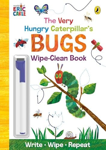 The Very Hungry Caterpillar's Wipe - Clean Board Book by Eric Carle - NEW - Penguin Books, Limited