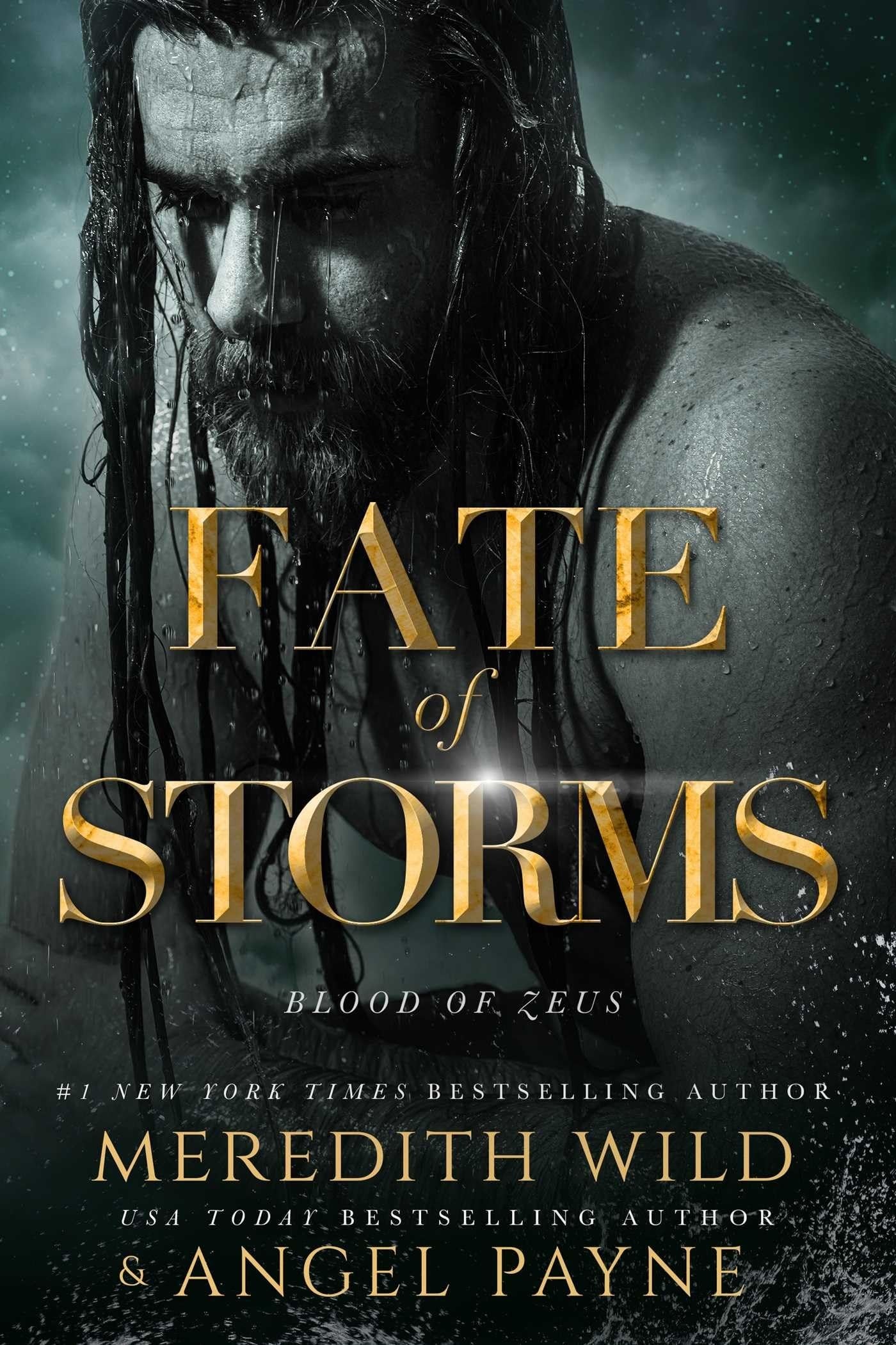 Fate of Storms Blood of Zeus: Book Three by Meredith Wild,Angel Payne - USED